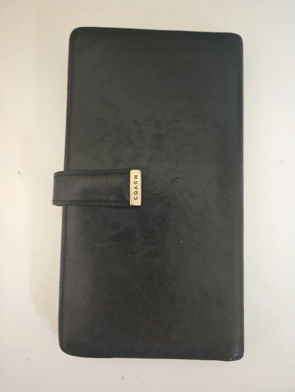 Coach Vintage Lexington Check Book